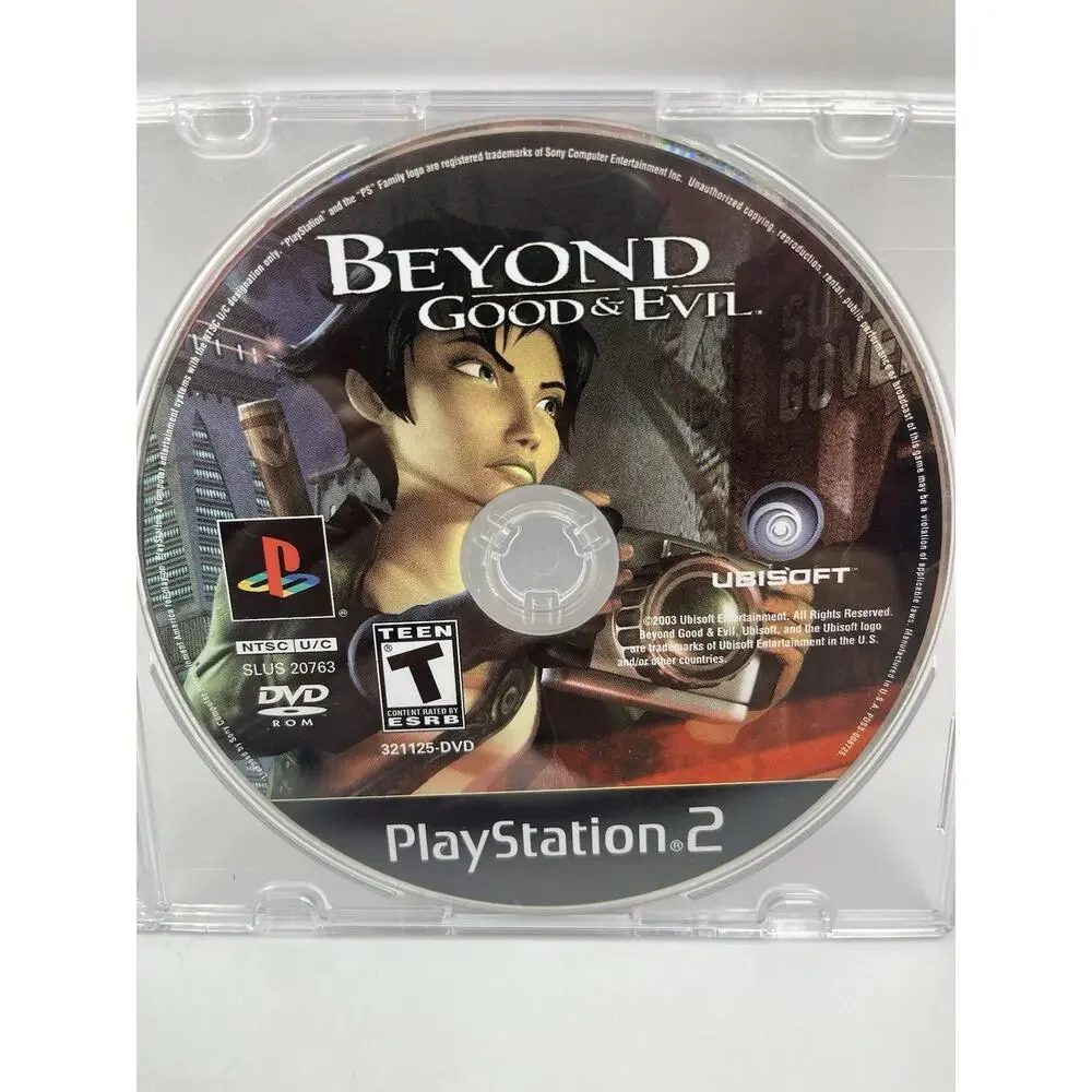 Beyond Good & Evil (Sony PlayStation 2, 2003) PS2 / Disc Only / Tested